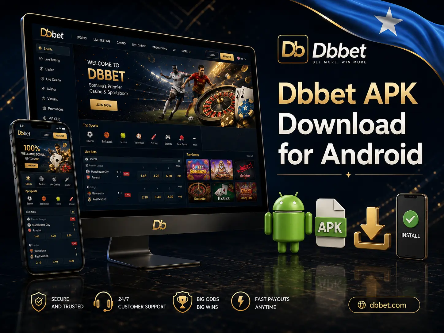 Dbbet app for Android