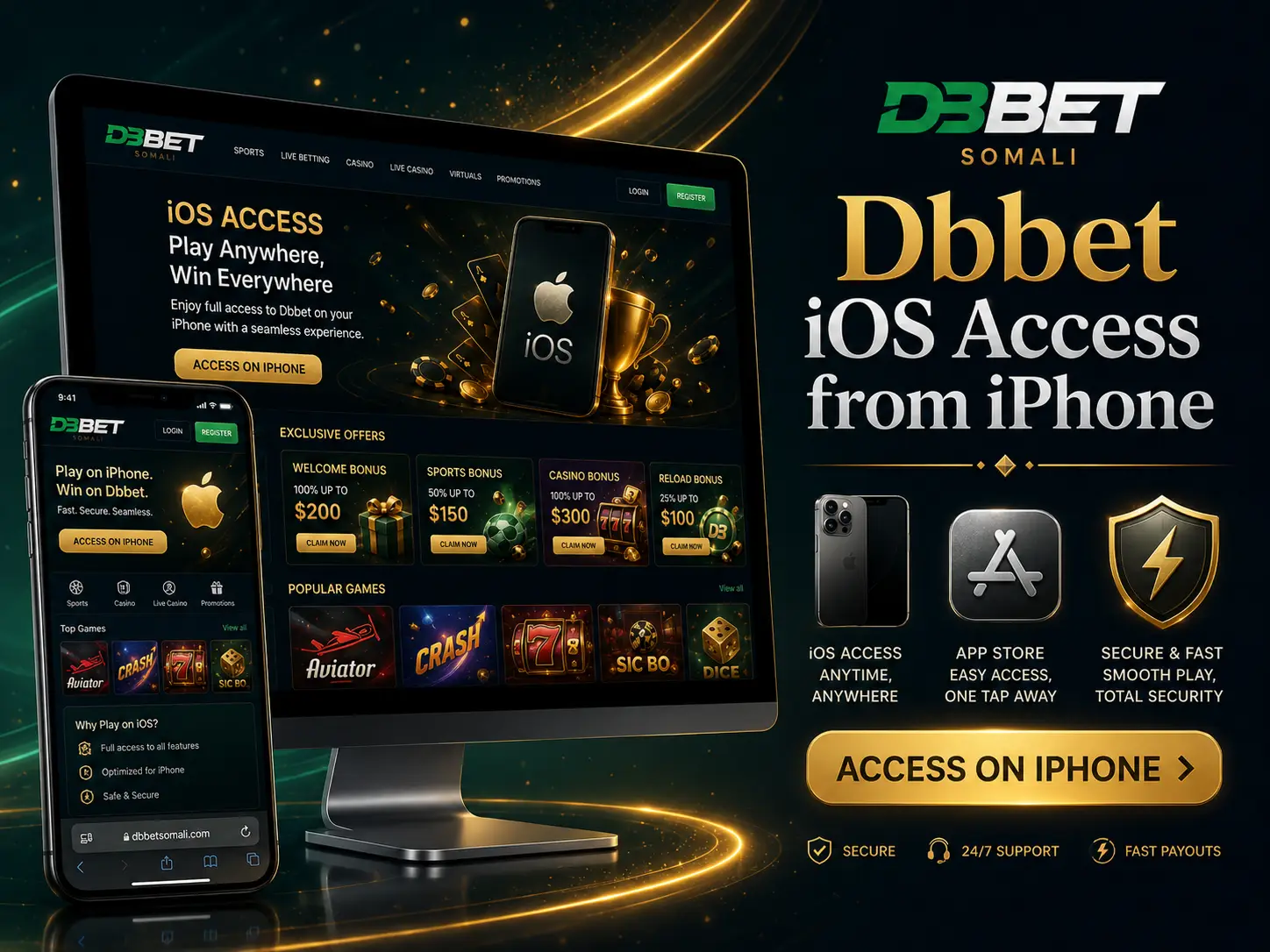 How to use dbbet on iPhone