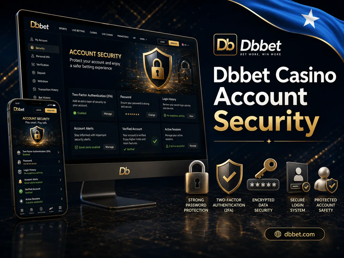 Dbbet Casino Account Security