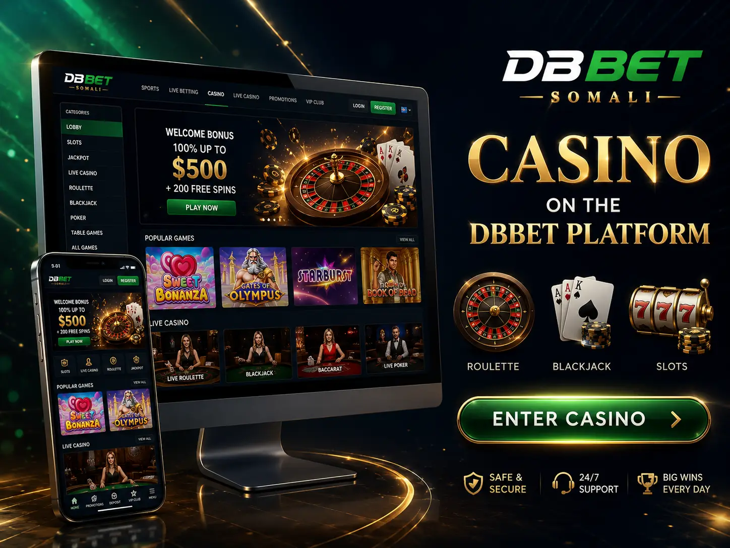 Casino on the Dbbet Platform
