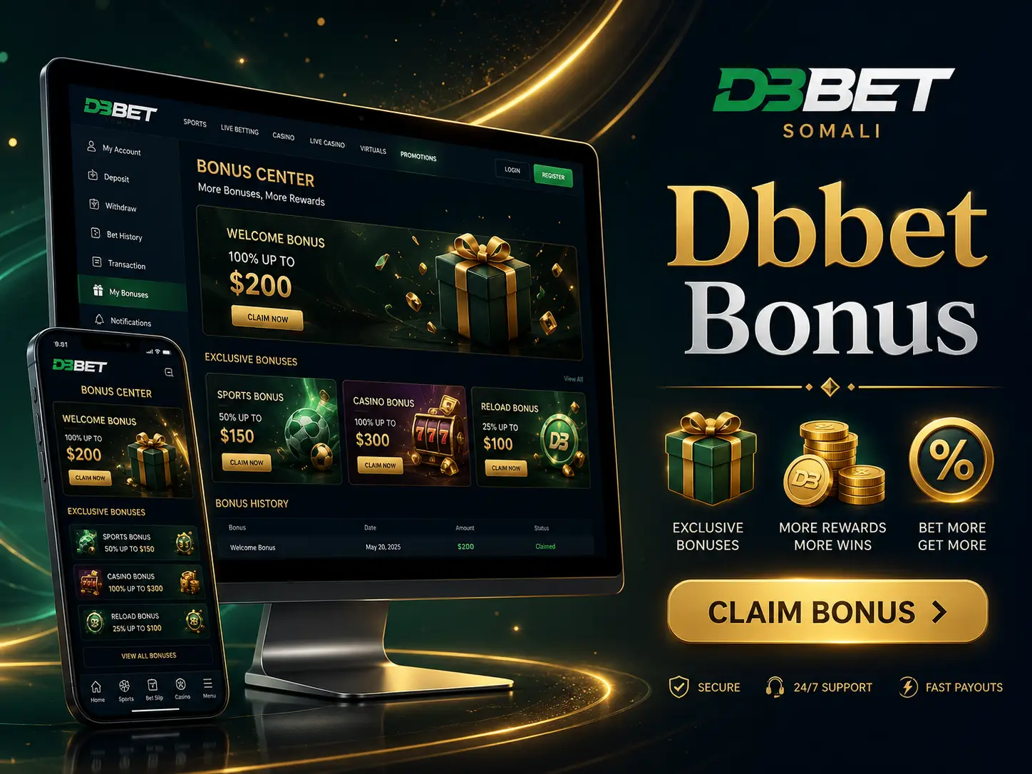Dbbet Bonus