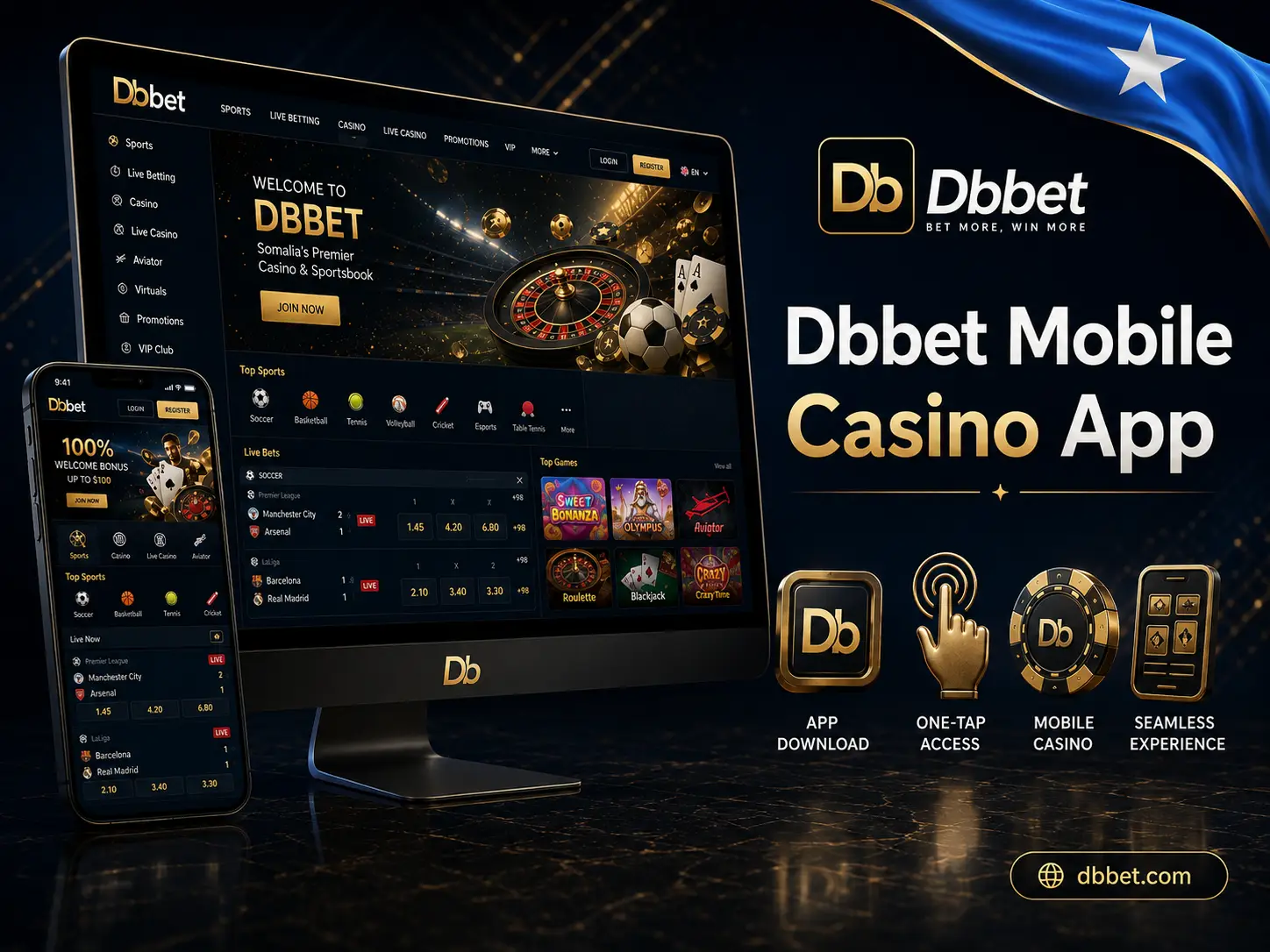 Dbbet Mobile Casino and Betting App